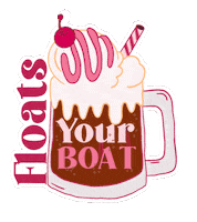 ShoujoSundae shoujo rootbeer float shoujo sundae anime podcast Sticker