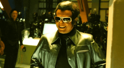 Robot Evil Laugh GIF by RajiniGifs