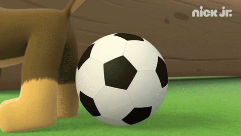 nickjr giphyupload fun soccer kick GIF