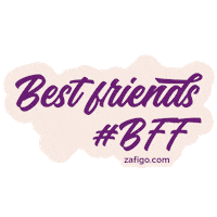 Best Friends Love Sticker by Zafigo