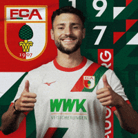 Bundesliga Thumbs Up GIF by FC Augsburg 1907