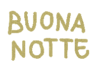 Night Gold Sticker
