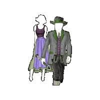 MarktmusikHeiligenkreuz tracht dirndl blasmusik lederhose Sticker
