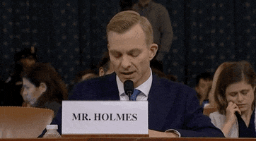 news impeachment impeachment inquiry opening statement david holmes GIF