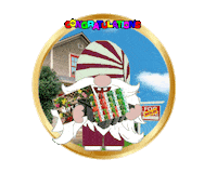 Congratulations Gnome Sticker