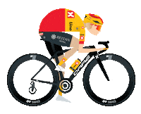 Tour De France Sport Sticker by Little James