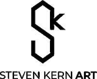 Artist Artwork Sticker by Steven Kern ART