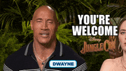 The Rock Youre Welcome GIF by BuzzFeed