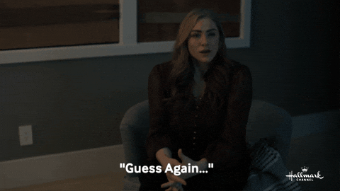 Surprise Guess GIF by Hallmark Channel