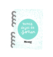 Book Nunca Dejes De Soñar Sticker by memofix