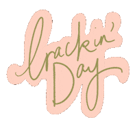 heycece pink heycece hey cece cracking day Sticker