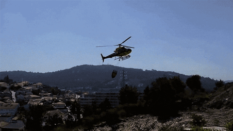 water helicopter GIF