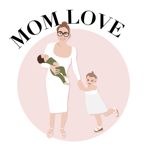 Mom Mama Sticker by Laura Gimbert