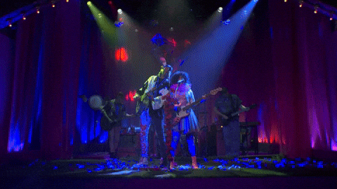 Arcade Fire Snl GIF by Saturday Night Live