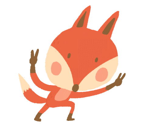 Fox Sticker by Miss NoProblem
