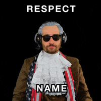 Respect GIF