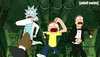 Season 1 Running GIF by Rick and Morty
