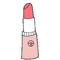 Heart Lipstick Sticker by Abiby