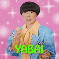 Yabai GIF by Atsuko Okatsuka