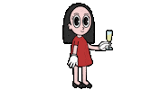 Cheers Smile Sticker