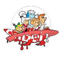 space smile Sticker by Andre