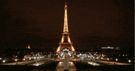 eiffel tower paris GIF by Univision Noticias