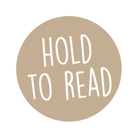 Hold Lees Sticker by Bonte Raaf