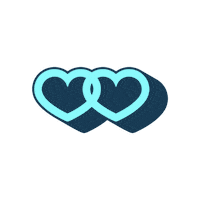 In Love Hearts Sticker by Zola