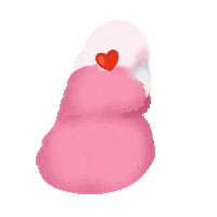 Bird Love Sticker by zoopeez