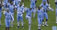 carolina football dance GIF by UNC Tar Heels
