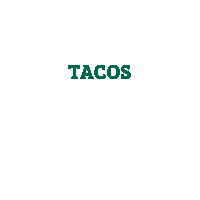 Tatemado madrid tacos comida mexicana la latina Sticker