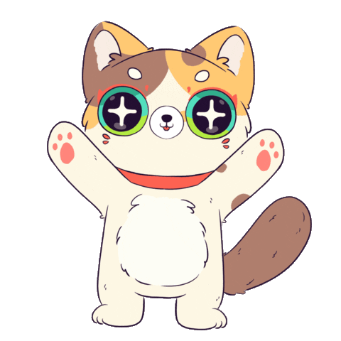 Cat Warrior Sticker