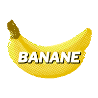 Banana Frucht Sticker by Juicy Beats