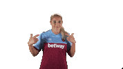 West Ham Point Sticker by Barclays FAWSL