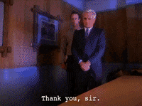 Season 2 Thank You Sir GIF by Twin Peaks on Showtime