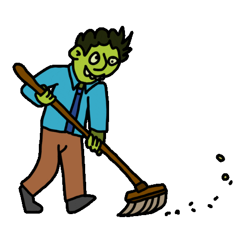 Cleaning Herb Sticker by herbertonic