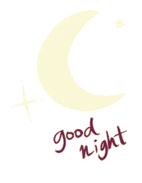 Good Night Sleeping Sticker by MON CAPRICE