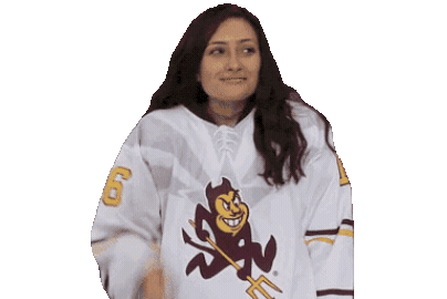 Ice Hockey Asu Sticker by ASUWomensHockey