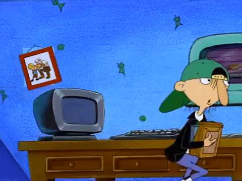 hey arnold nicksplat GIF