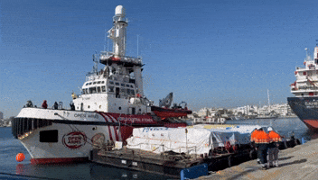 Boat Transporting Almost 200 Tons of Food to Gaza Leaves Cyprus Port