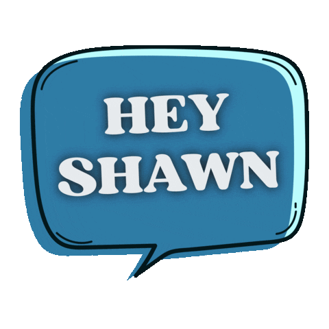 Shawn Sticker by PORACalifornia