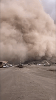Massive Dust Storm Turns Sky Orange in Chile