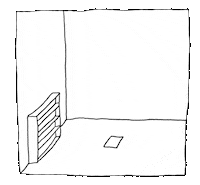 AlmostIris time line room inside Sticker