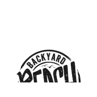 backyardbeachcollective backyard backyard beach collective backyardbeachcollective backyard beach Sticker