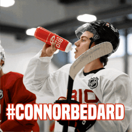 Connor Bedard GIF by BioSteel Sports