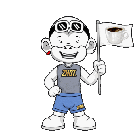 Cup Of Coffee Sticker by Zhot