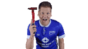 FCdeRakt hammertime hamer fc de rakt bart langenhuijzen Sticker