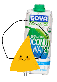 GoyaFoods coco coconut goya coconut water Sticker
