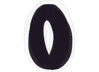 Alphabet O Sticker