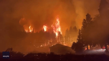 Dixie Fire Ravages Town in Northern California